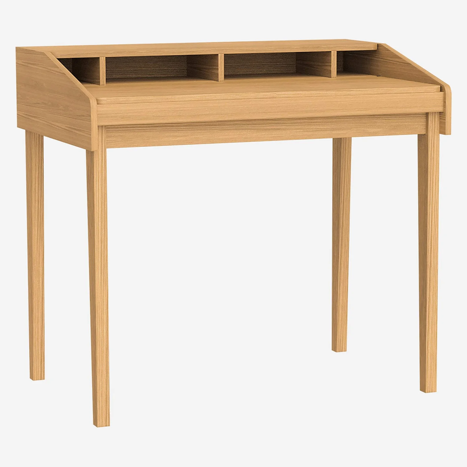 Bureau en chêne - Naturel - 4