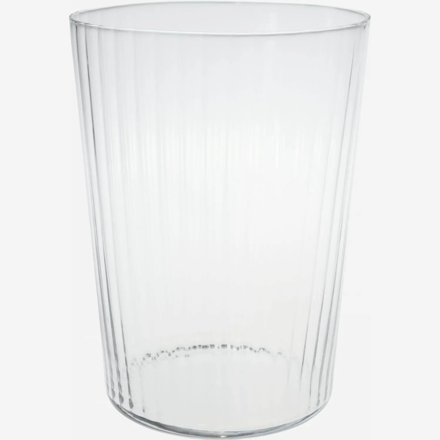 Vaso de vidrio - 500 ml - Transparente