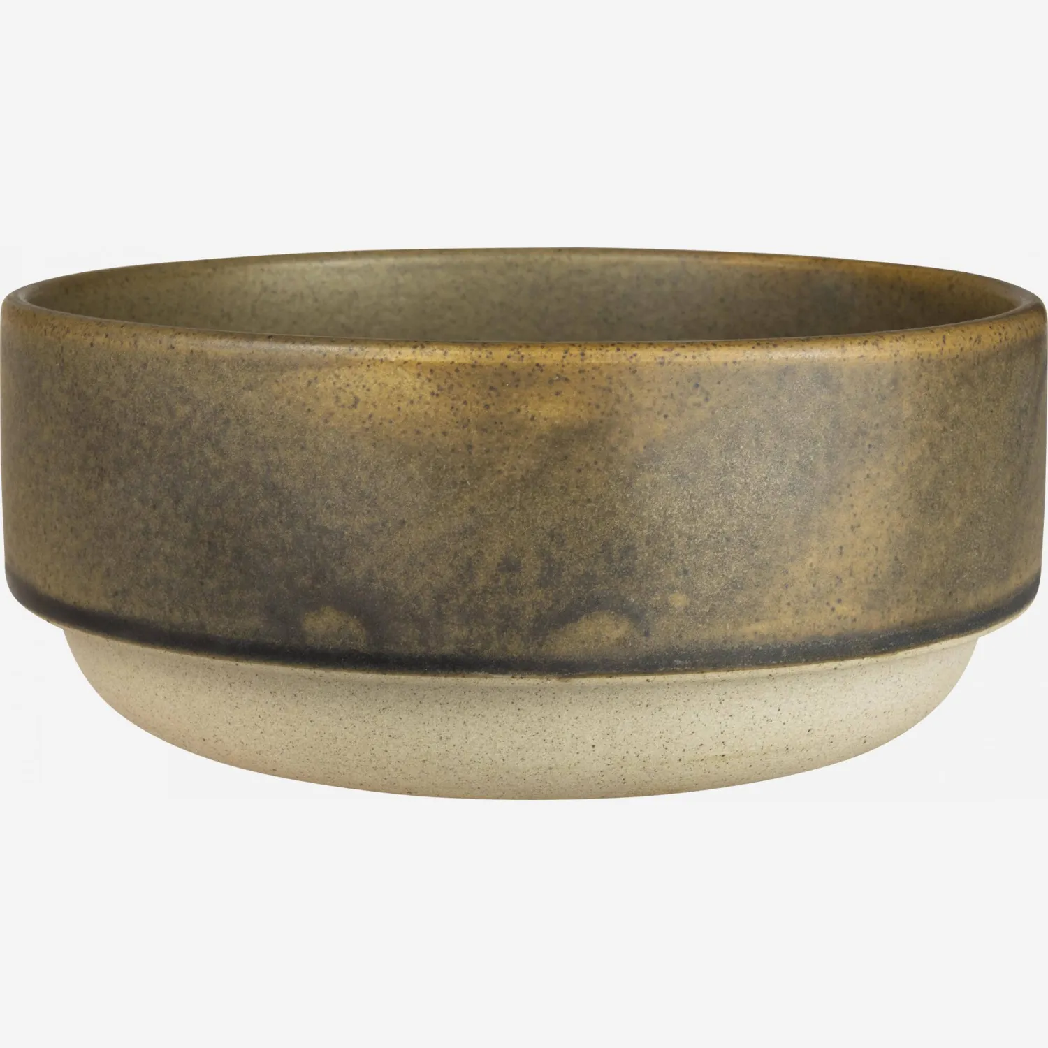 Bol de gres - 15 cm - Marrón