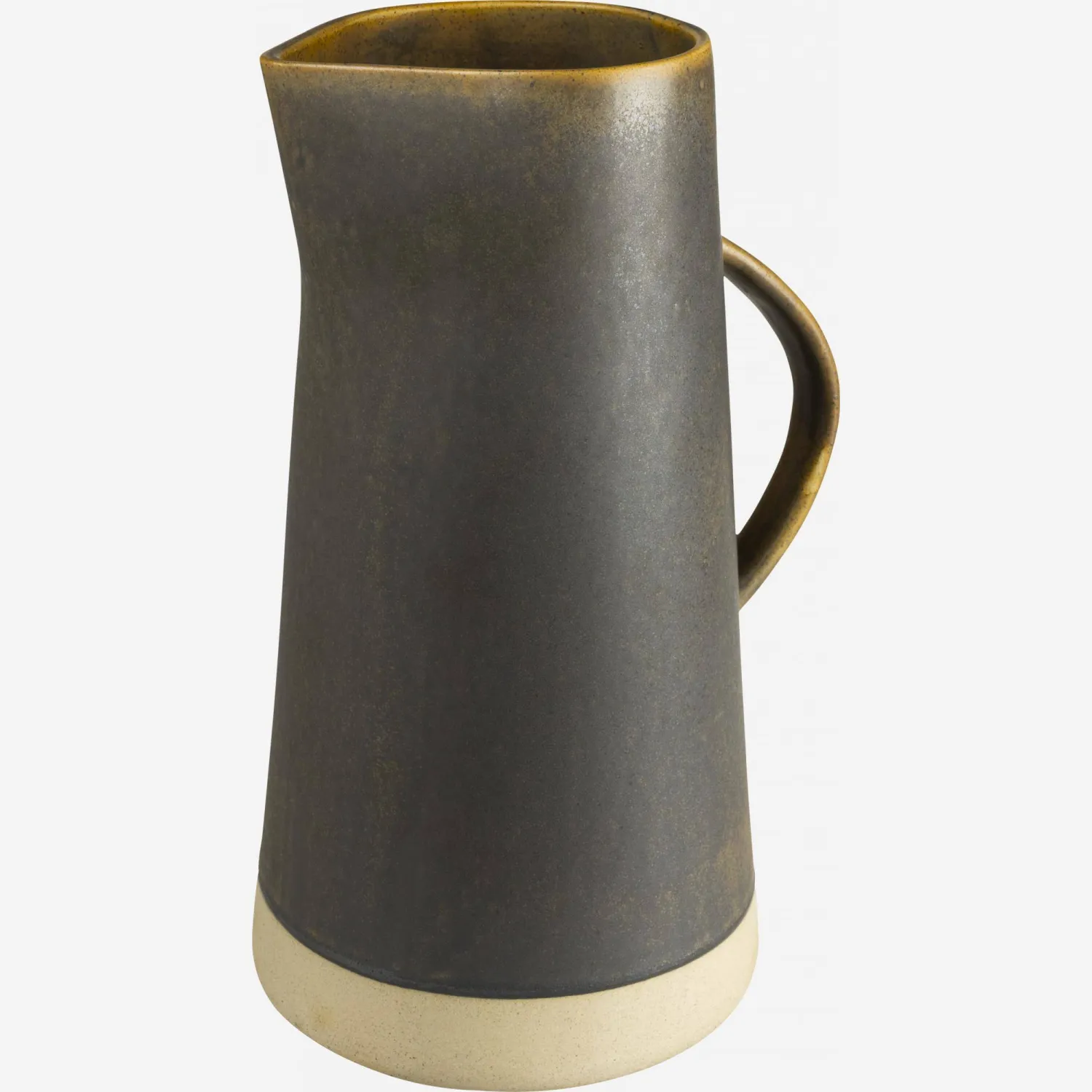 Kan van aardewerk - 1,6 L - Bruin