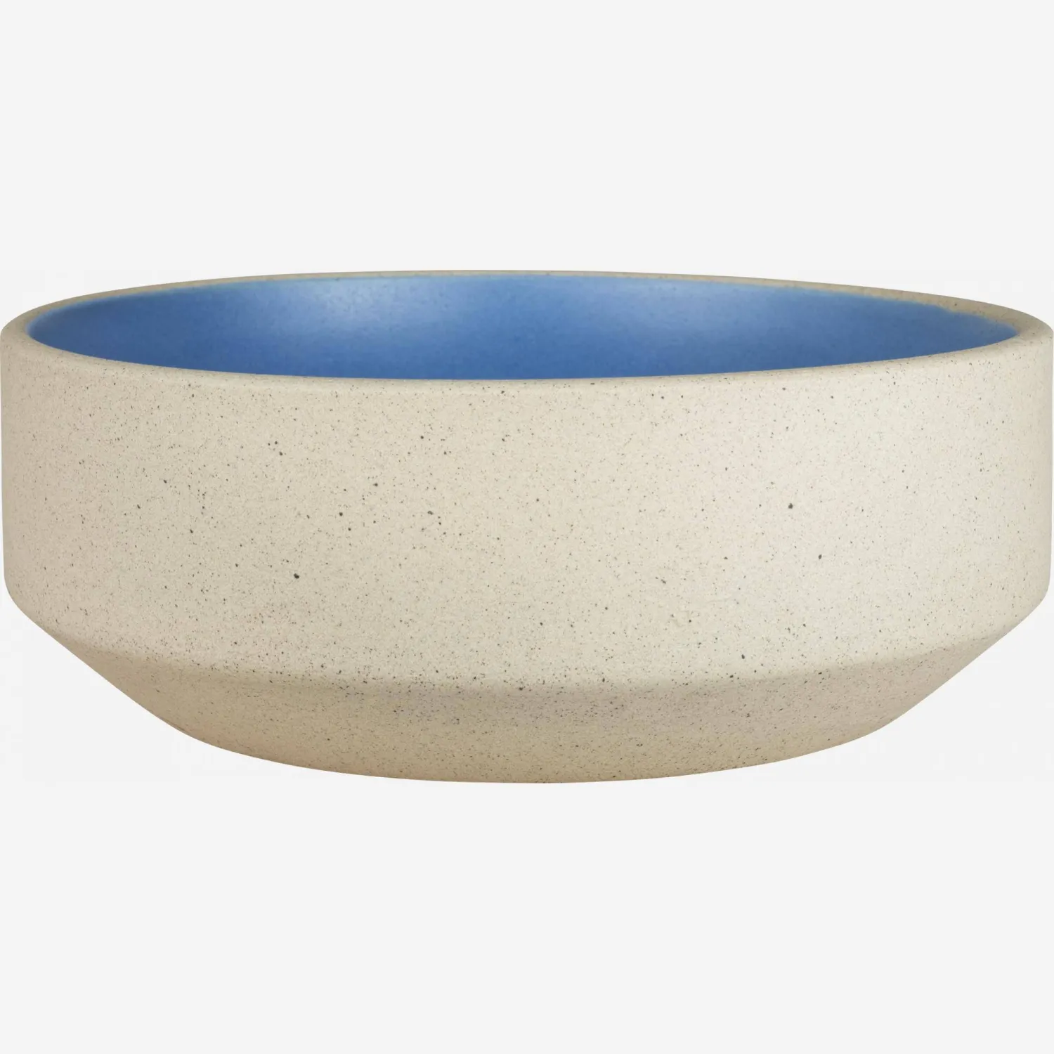 Bol en grès - 15,5 cm - Bleu