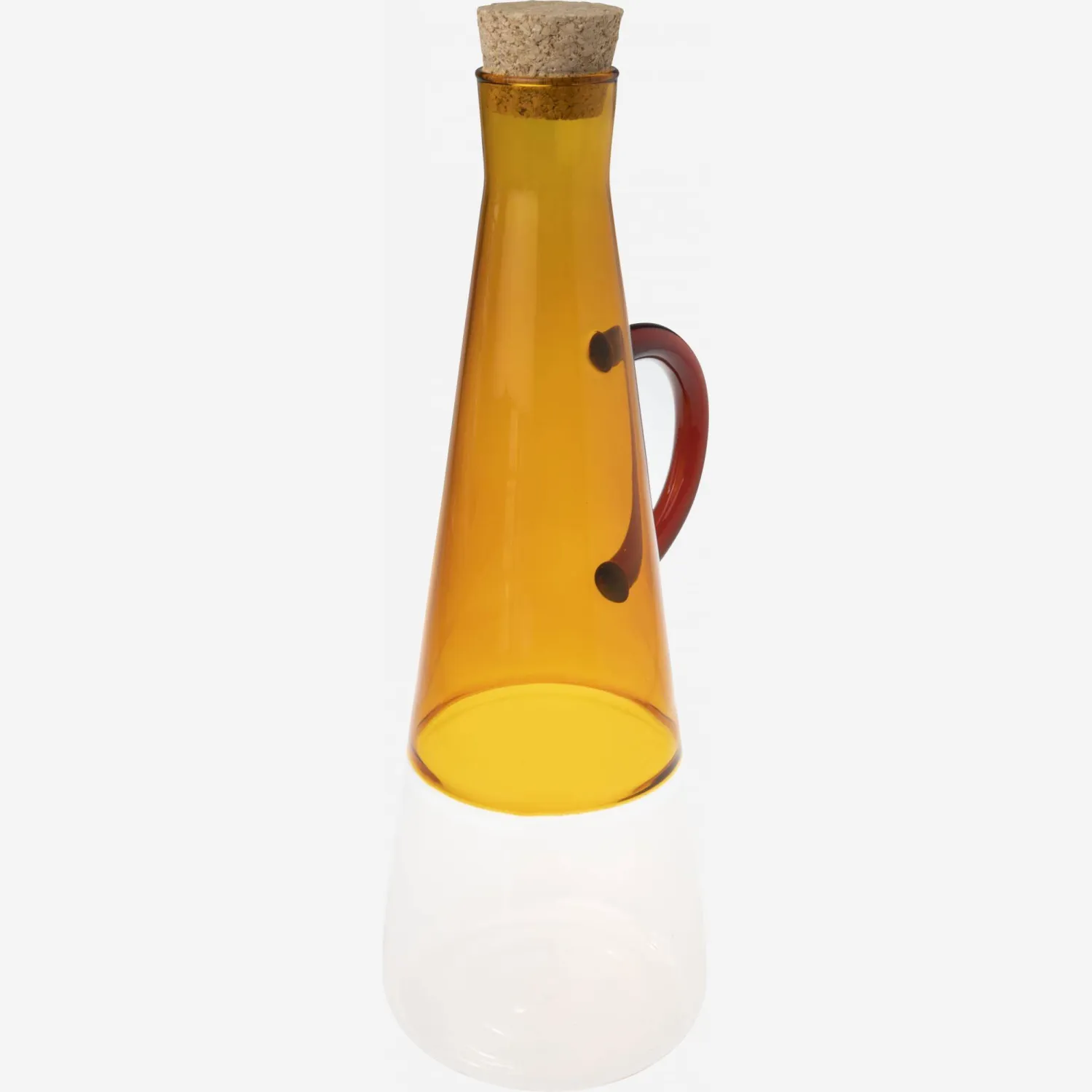 Oliera in vetro - Ambra