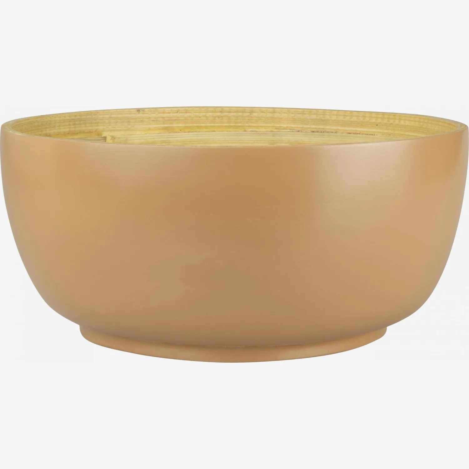 Bol en bambou - 16,5 cm - Ocre
