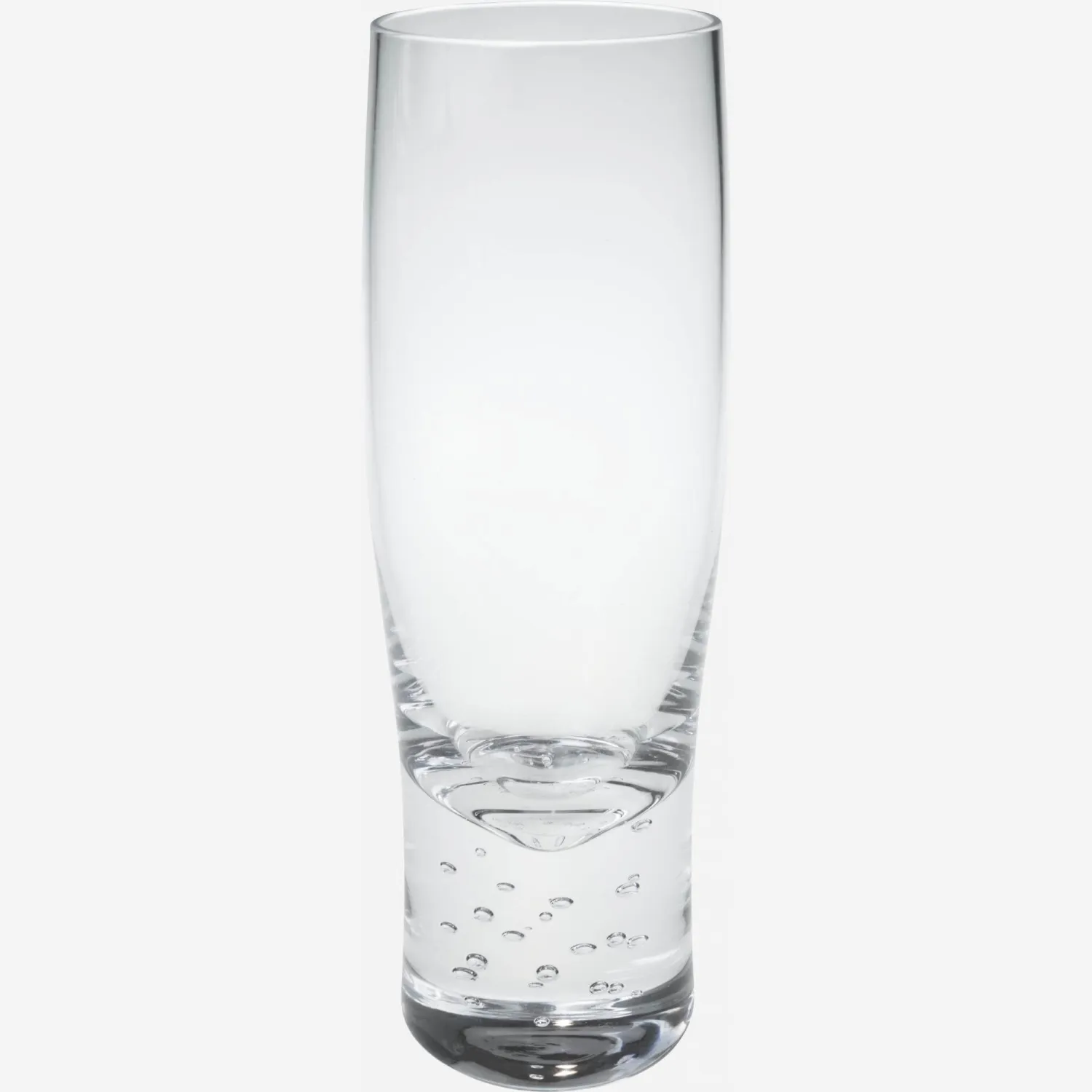 Set 4 vasos de vidrio con burbujas – 210 ml
