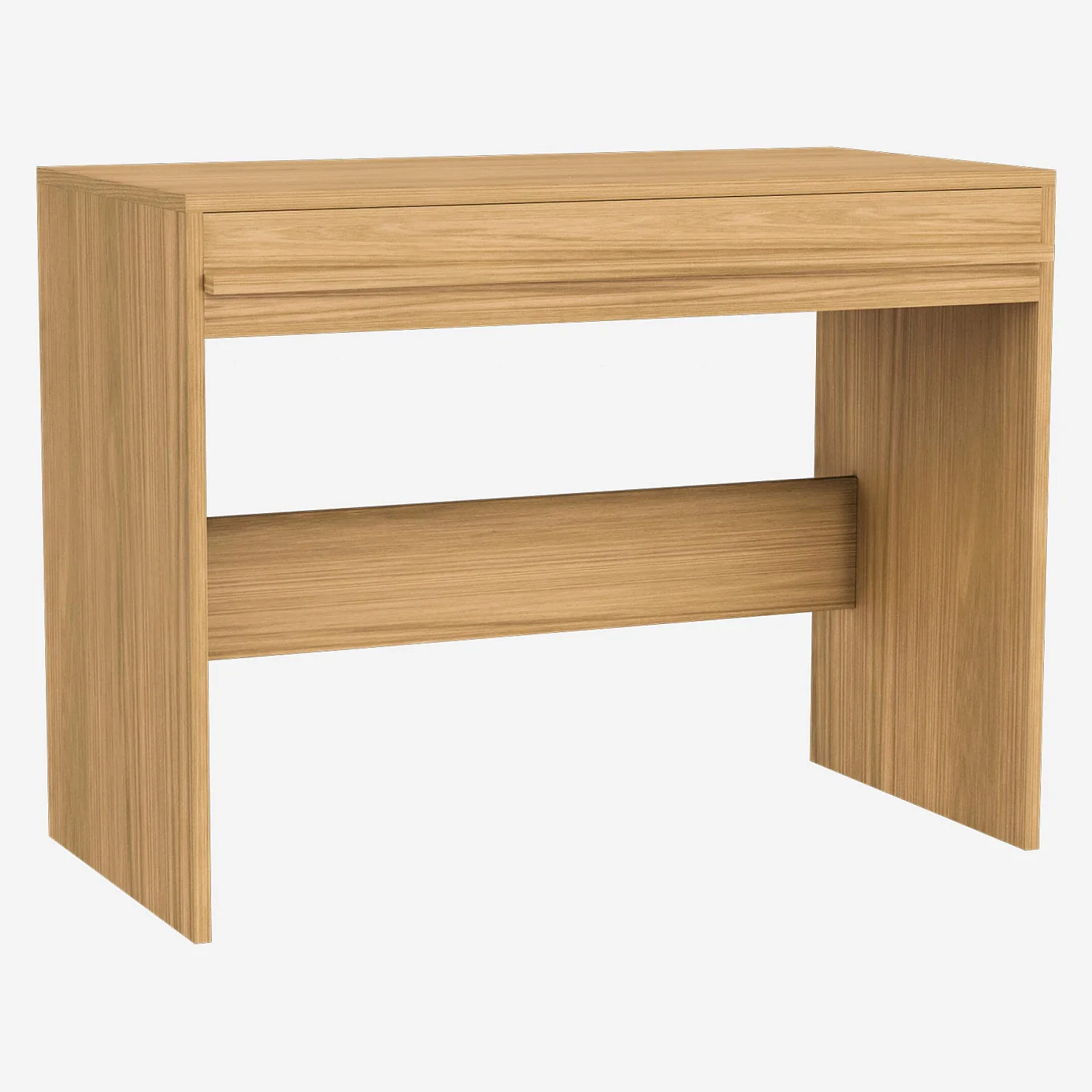 Bureau en chêne avec tiroir - Naturel - Design by Marie Matsuura - 5