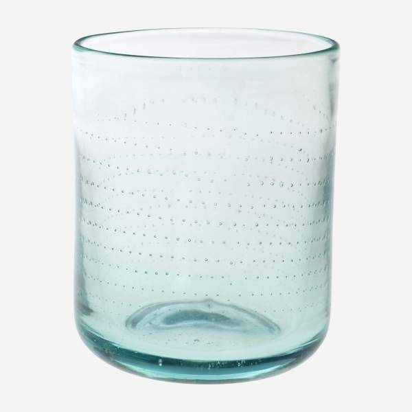 Becher aus mundgeblasenem Glas - 9 x 12 cm