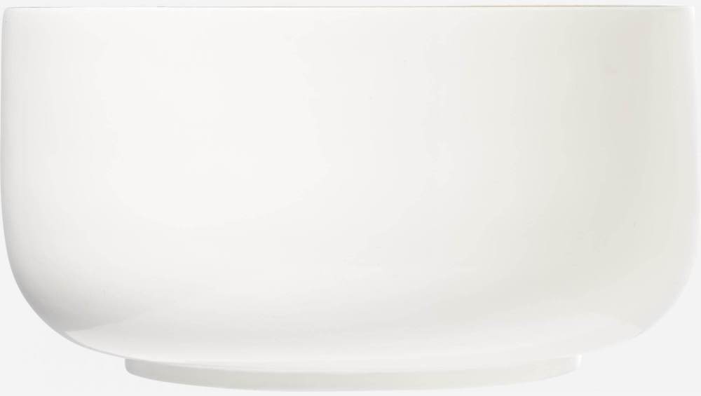 Saladier en bambou - 25 cm - Blanc