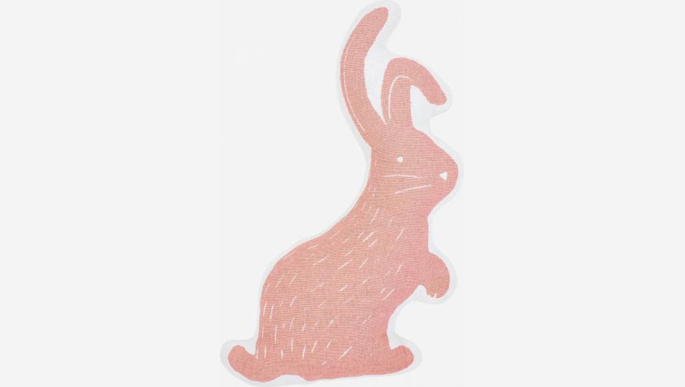 Peluche de conejo rosa