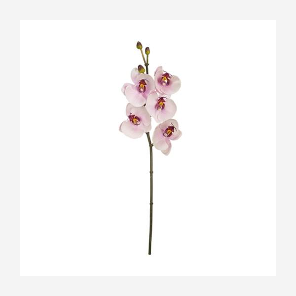 Orchidée phalaenopsis artificielle 43cm rose