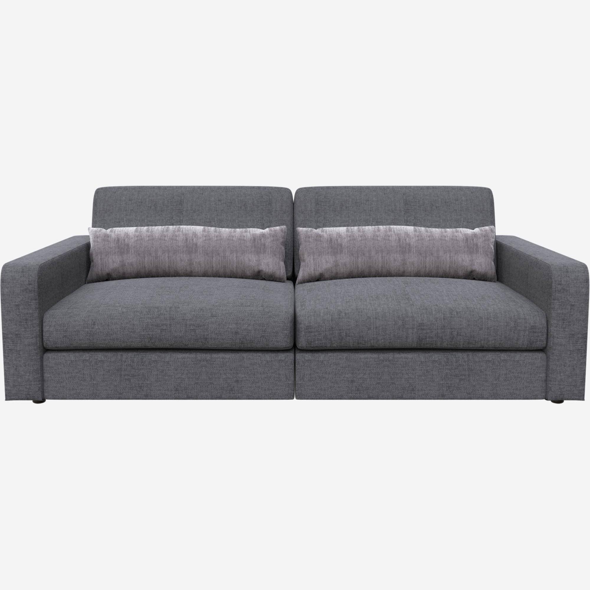 3-Sitzer-Sofa aus Stoff - Grau