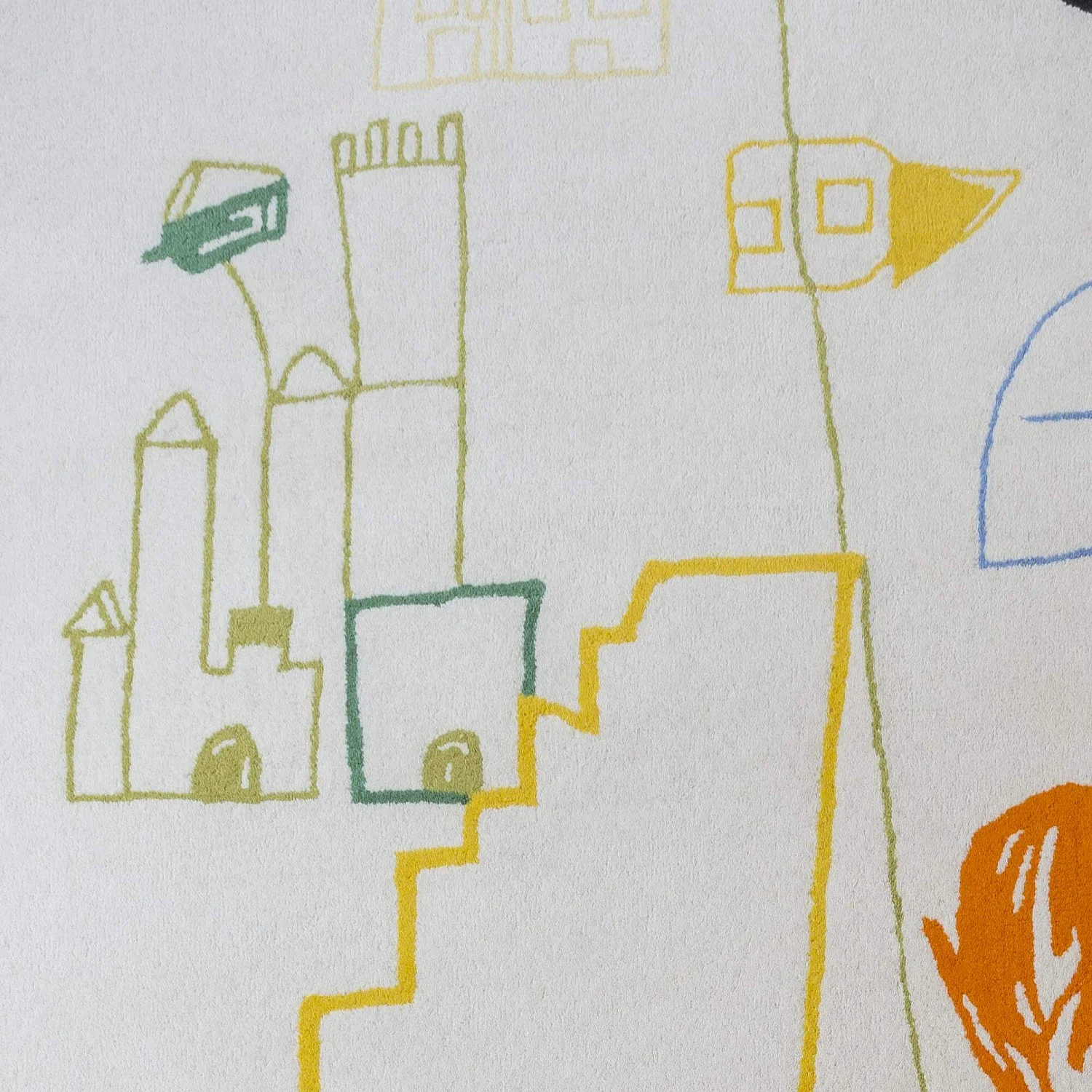 Tapis tufté main - 170 x 240 cm - Multicolore - Design by Floriane Jacques - 4