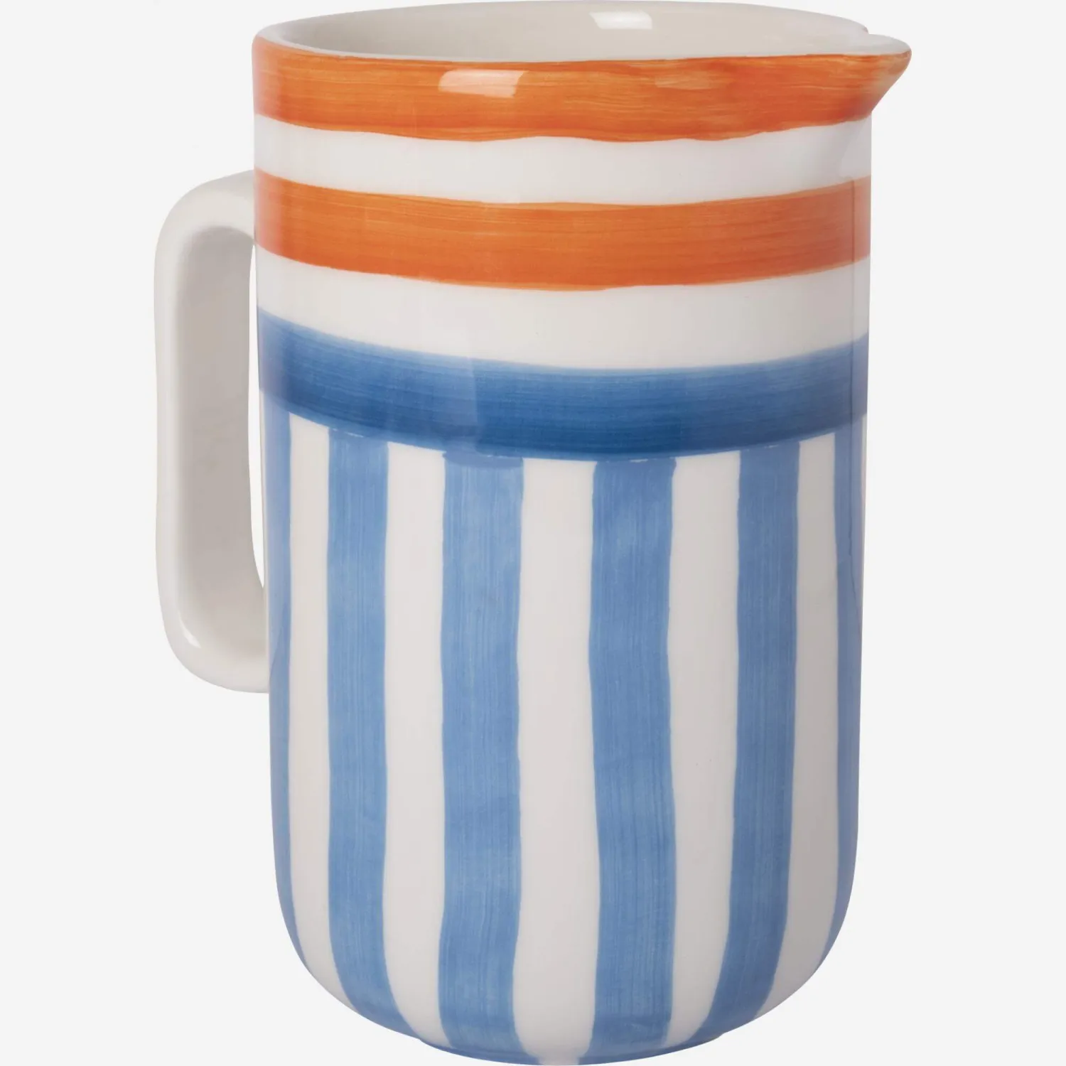 Kruik in faience - 1,6 l - Motief van Floriane Jacques