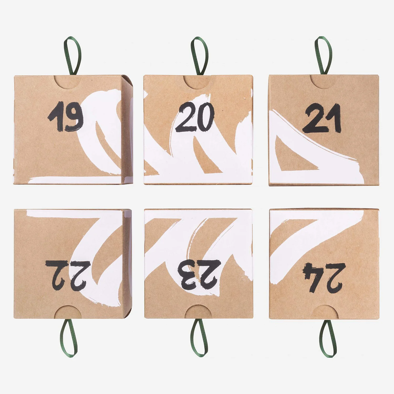 Décoration de Noël - Calendrier de l'avent en papier - 24 boîtes - Design by Habitat Design Studio - 7