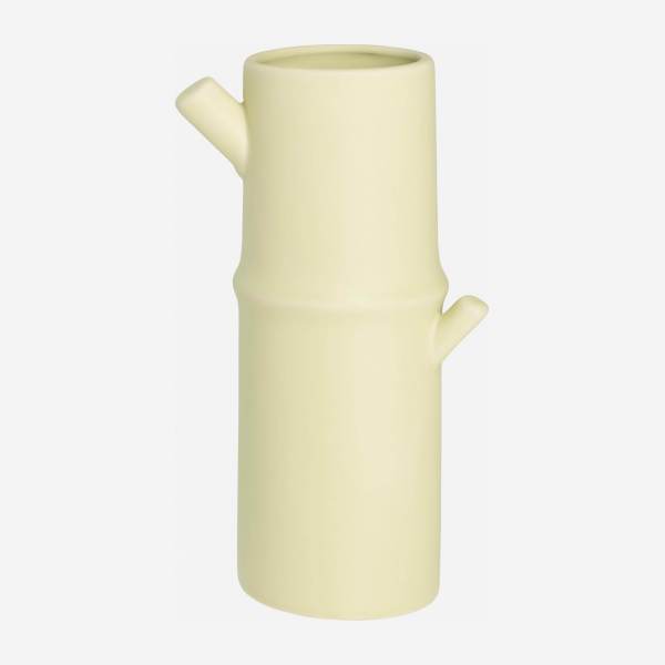 Vase en grès - Vert pastel