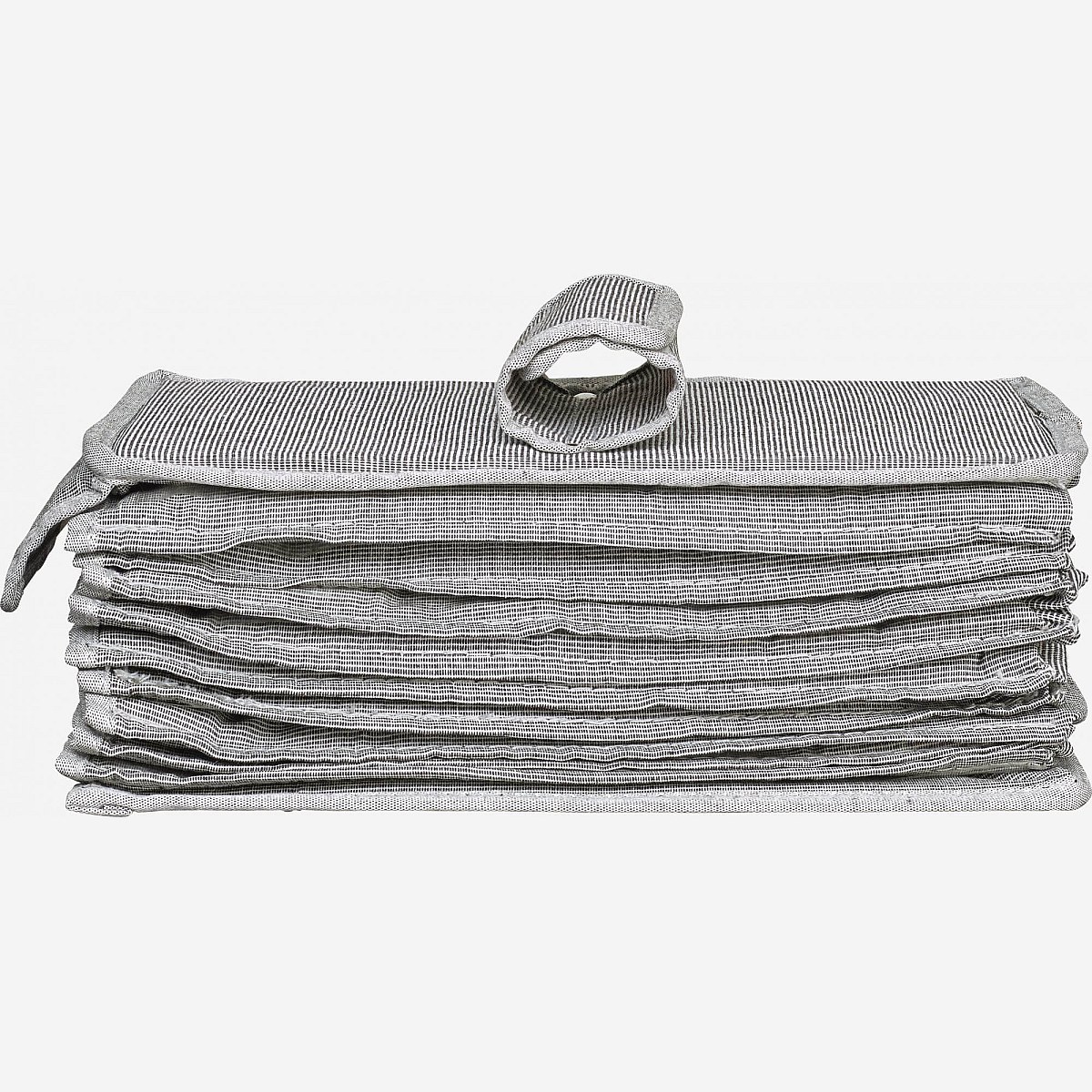 Barnabé - Hängeaufbewahrung 10 Fächer Stoff - Grau - Habitat