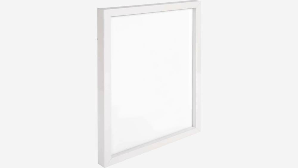 Wooden wall frame - 30 x 40 cm - White