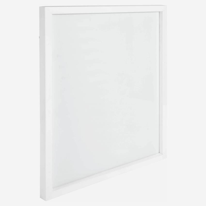 Wooden wall frame - 40 x 50 cm - White