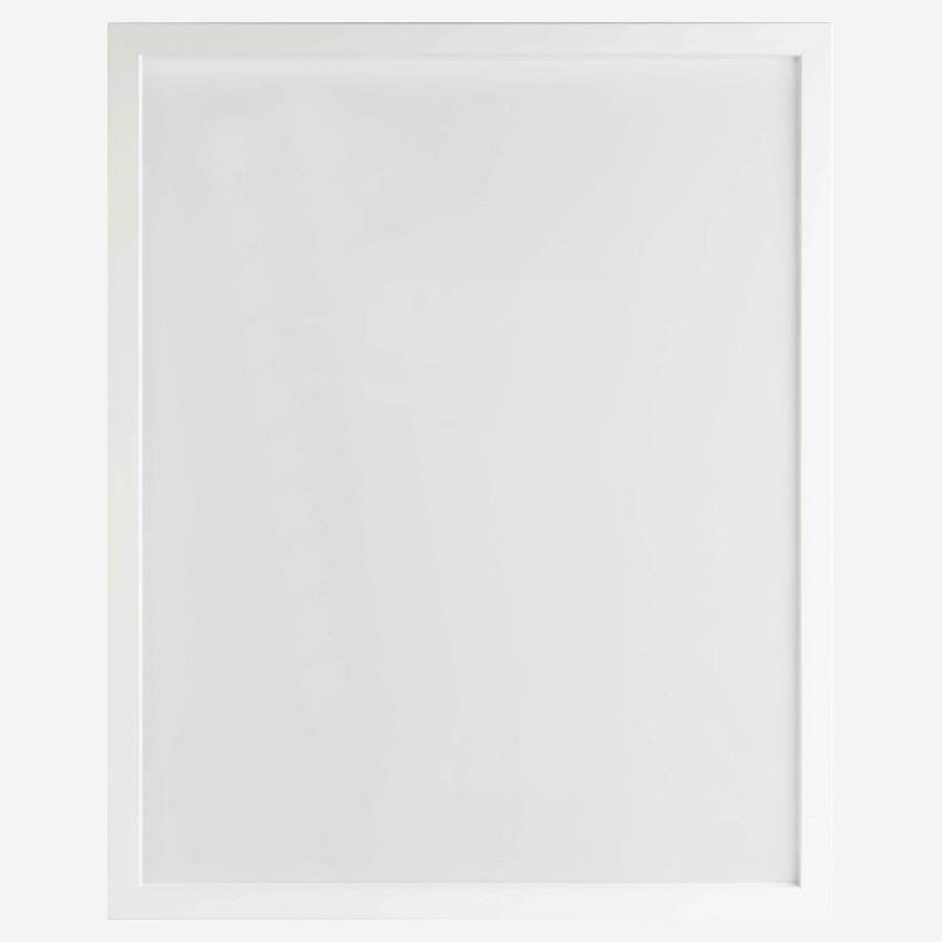 Wooden wall frame - 40 x 50 cm - White