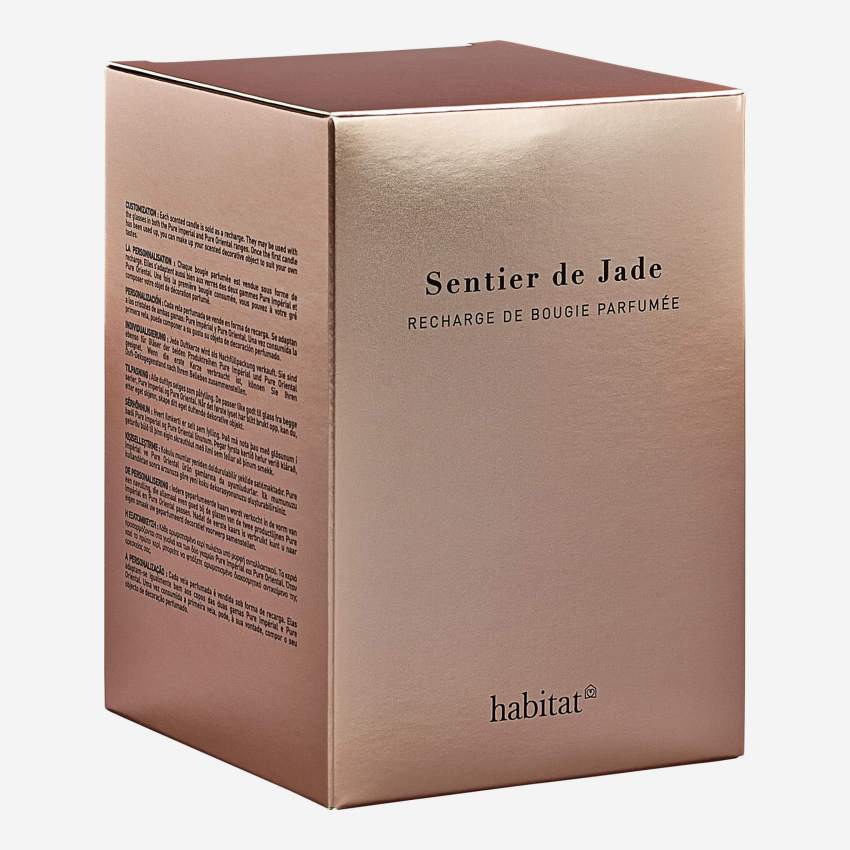 Nachfüllpackung für große Duftkerze Jade 600 g