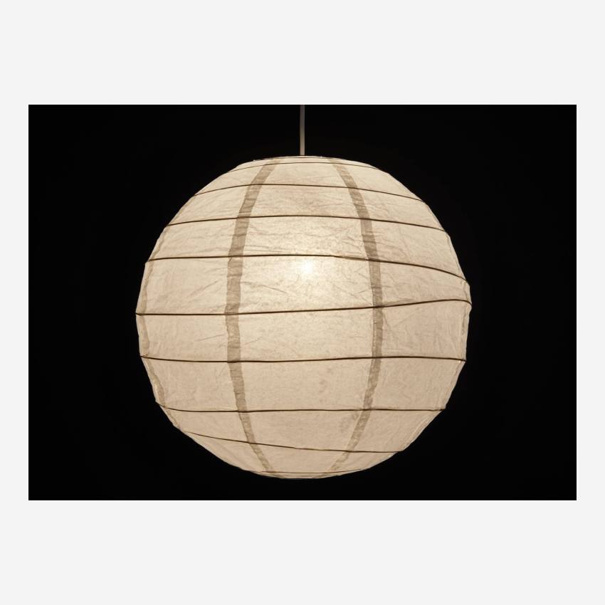 White paper round pendant lampshade, diameter 40cm