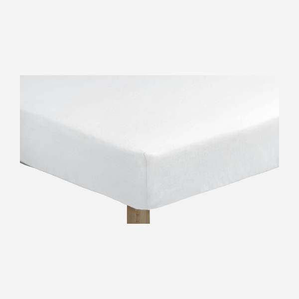 Funda de colchón 180x200cm blanca