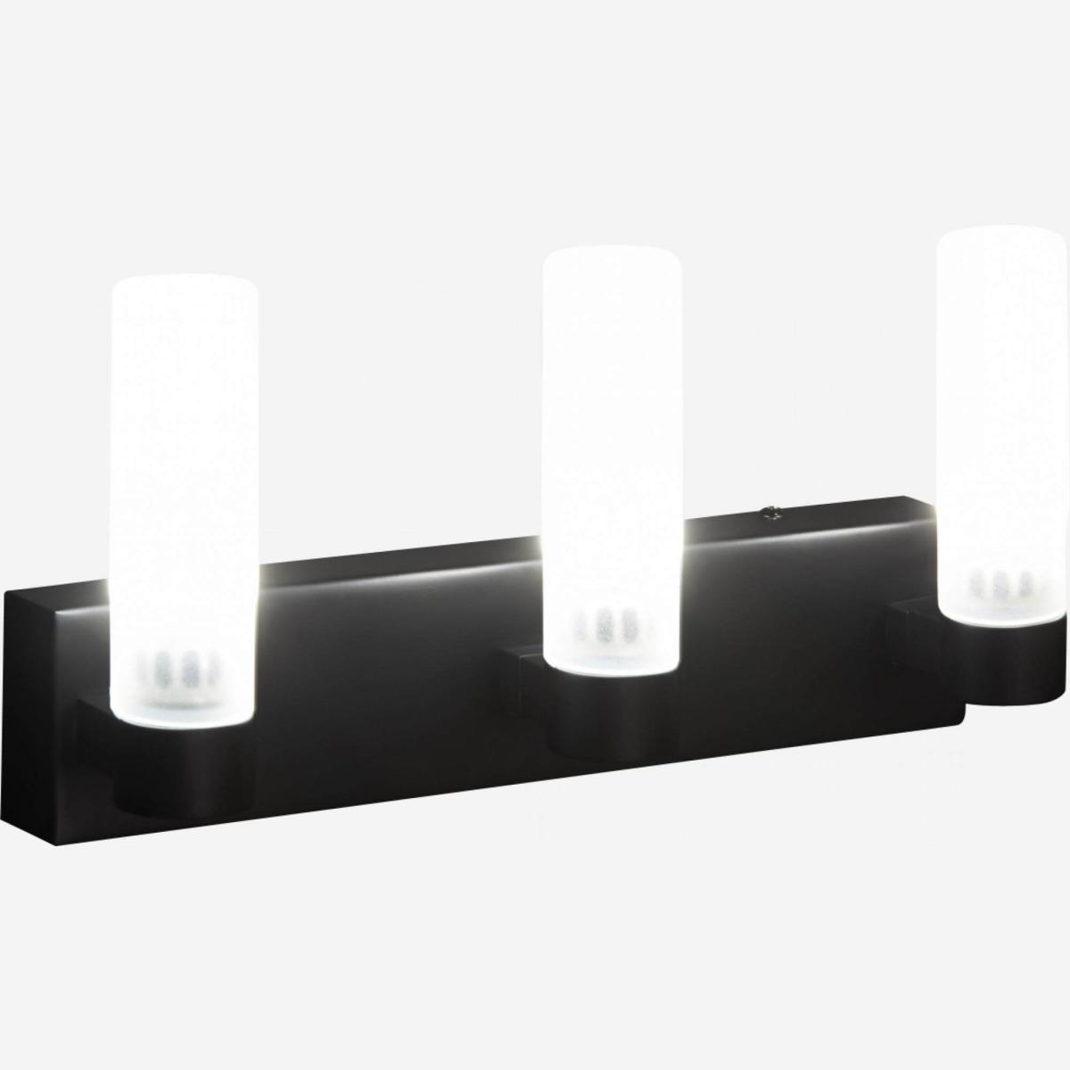 lampara de pared led estandar ip44 mate 3 luces