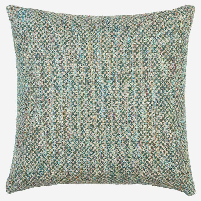 Bellagio Green fabric cushion - 47x47 cm