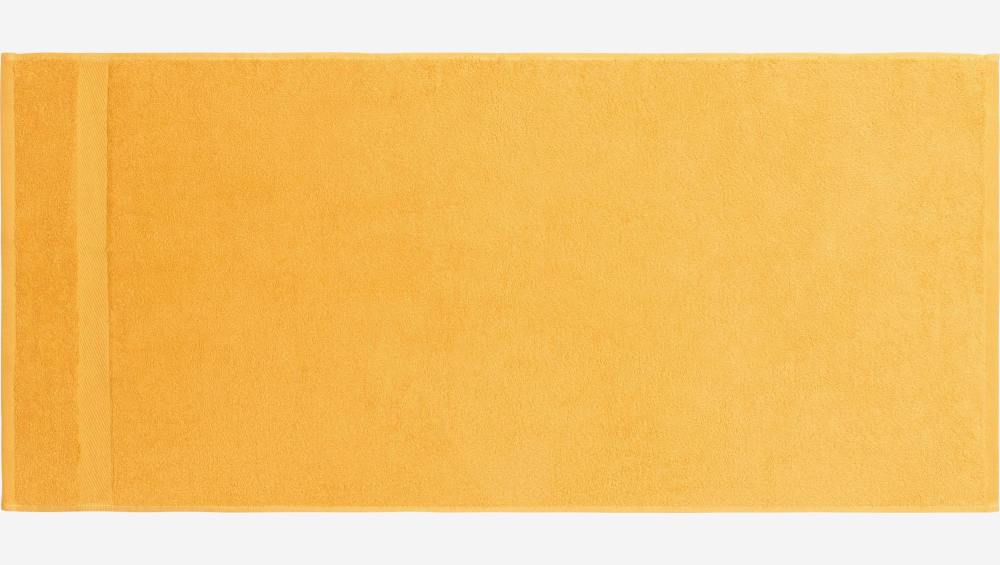Toalla de manos de algodón - 50 x 100 cm - Amarillo