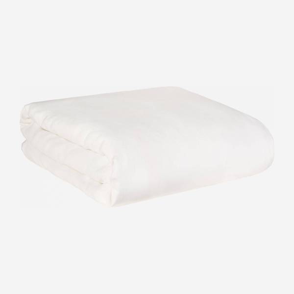 Bettbezug aus Leinen - 240 x 220 cm - Weiß