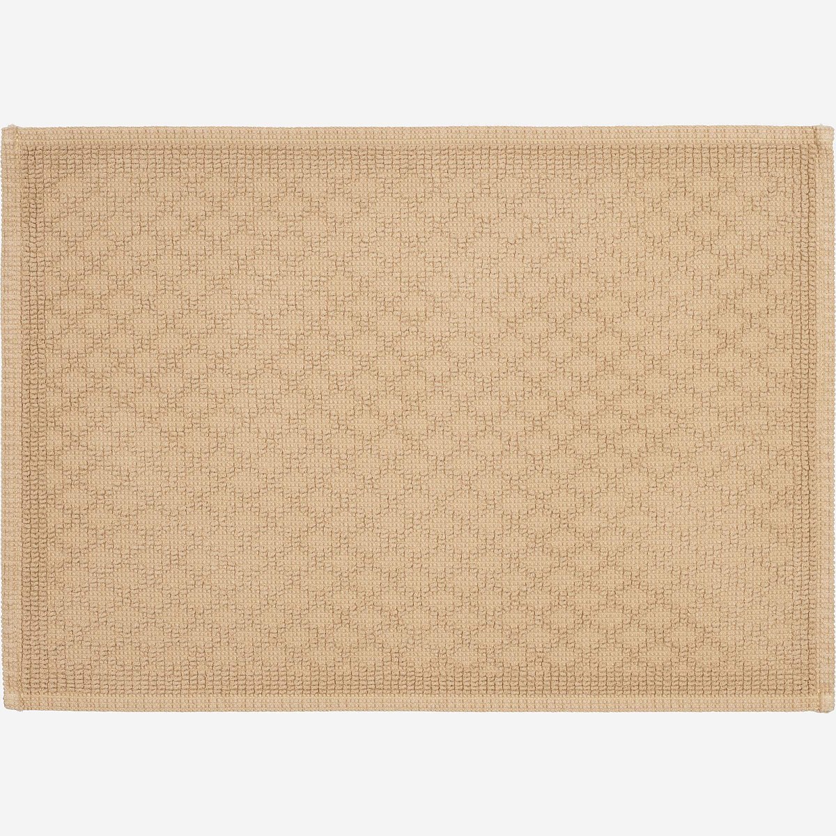 Mina - Badezimmerteppich aus Baumwolle, 50x70 cm, graubraun - Habitat