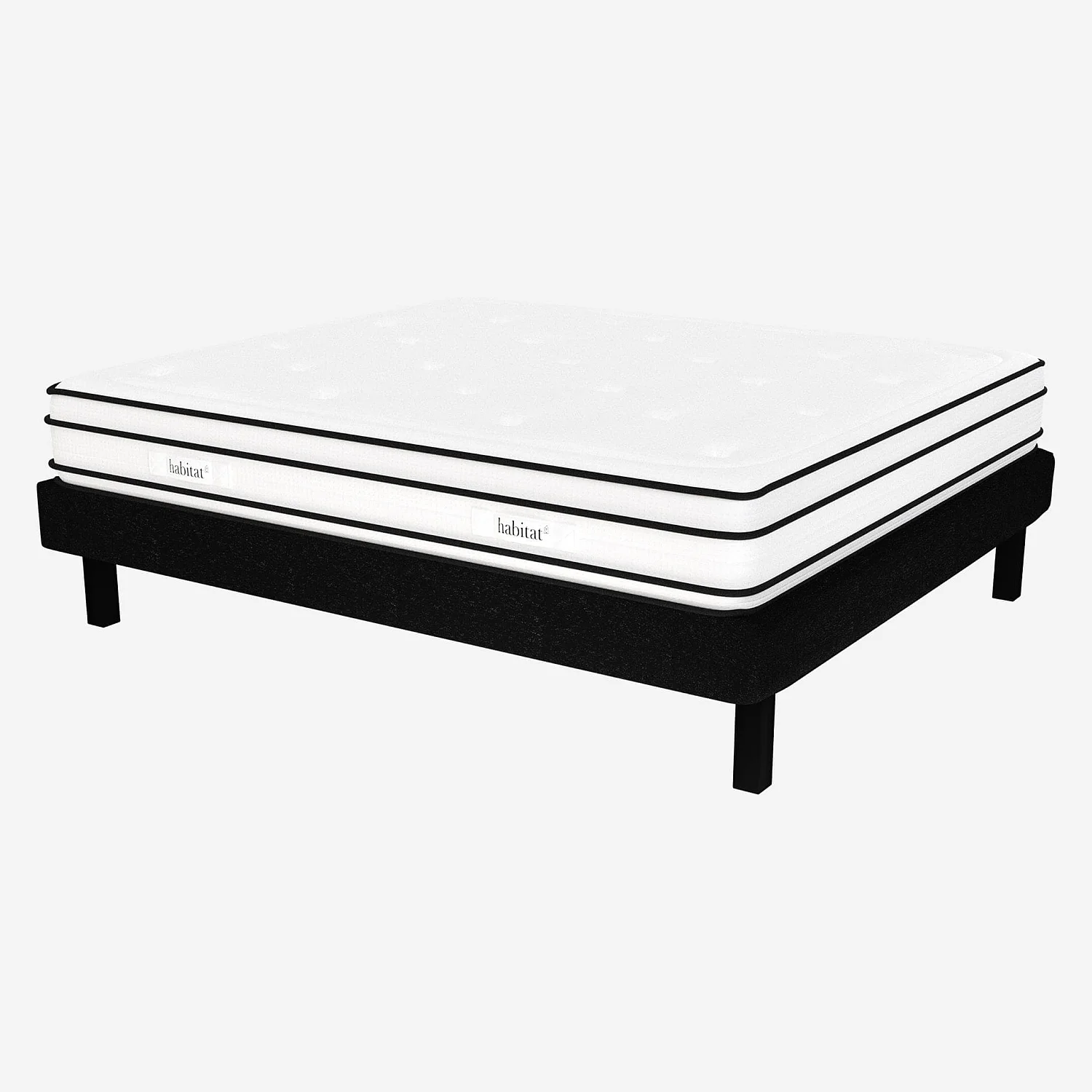 Hybride matras, pocketveringen en memoryfoam - 180 x 200 cm - 5