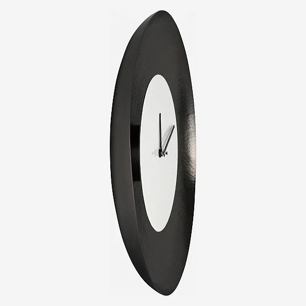 Horloge en acier martelé à la main - 38 cm - Gris - Design  by Habitat Design Studio - 3