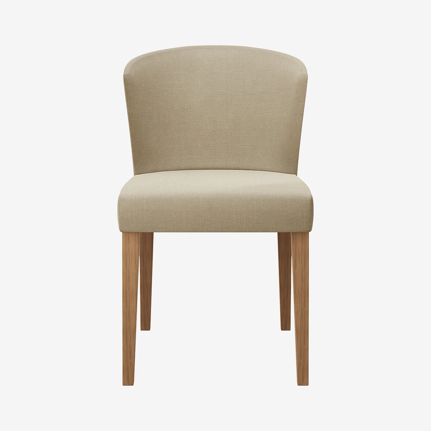 Conjunto de 2 sillas en tejido - Greige - 5