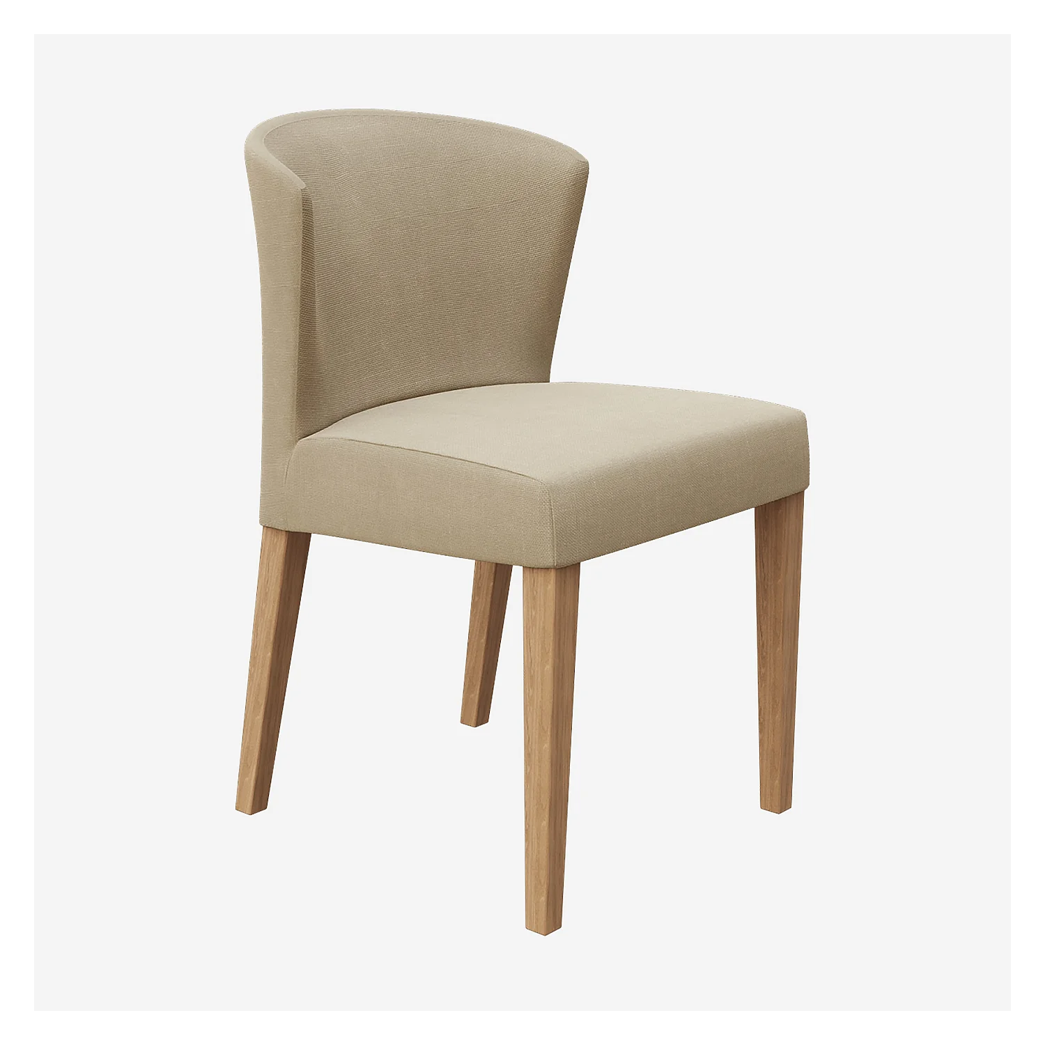 Conjunto de 2 sillas en tejido - Greige - 1