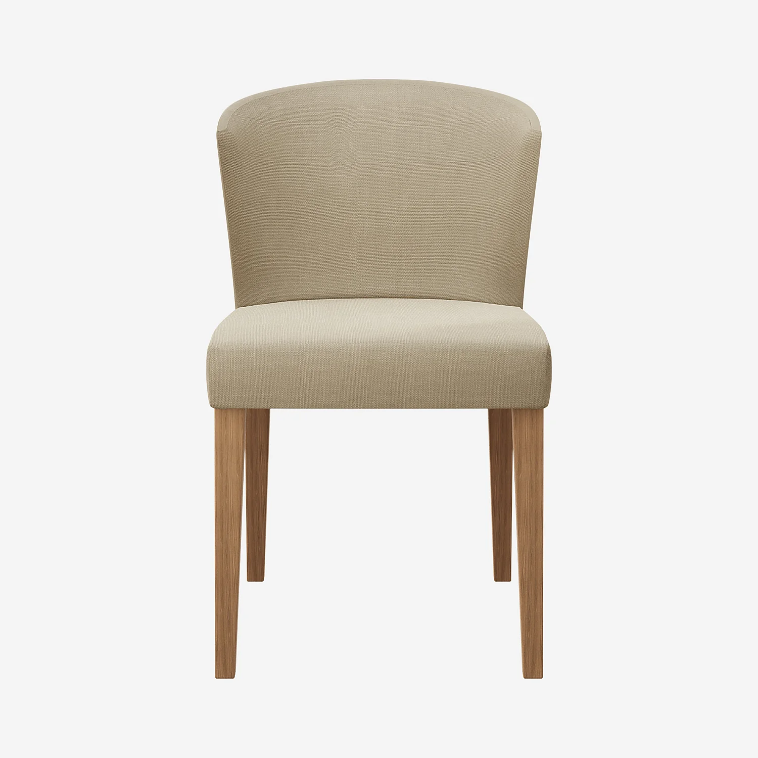 Stoffen stoel - Greige - 5