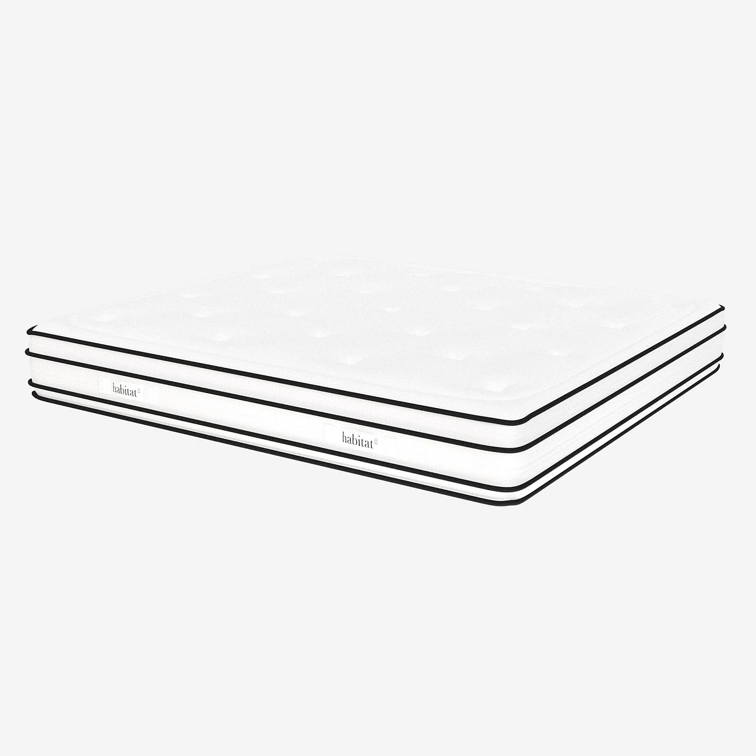 Matelas hybride ressorts ensachés et mousse à mémoire de forme - 160 x 200 cm - 3