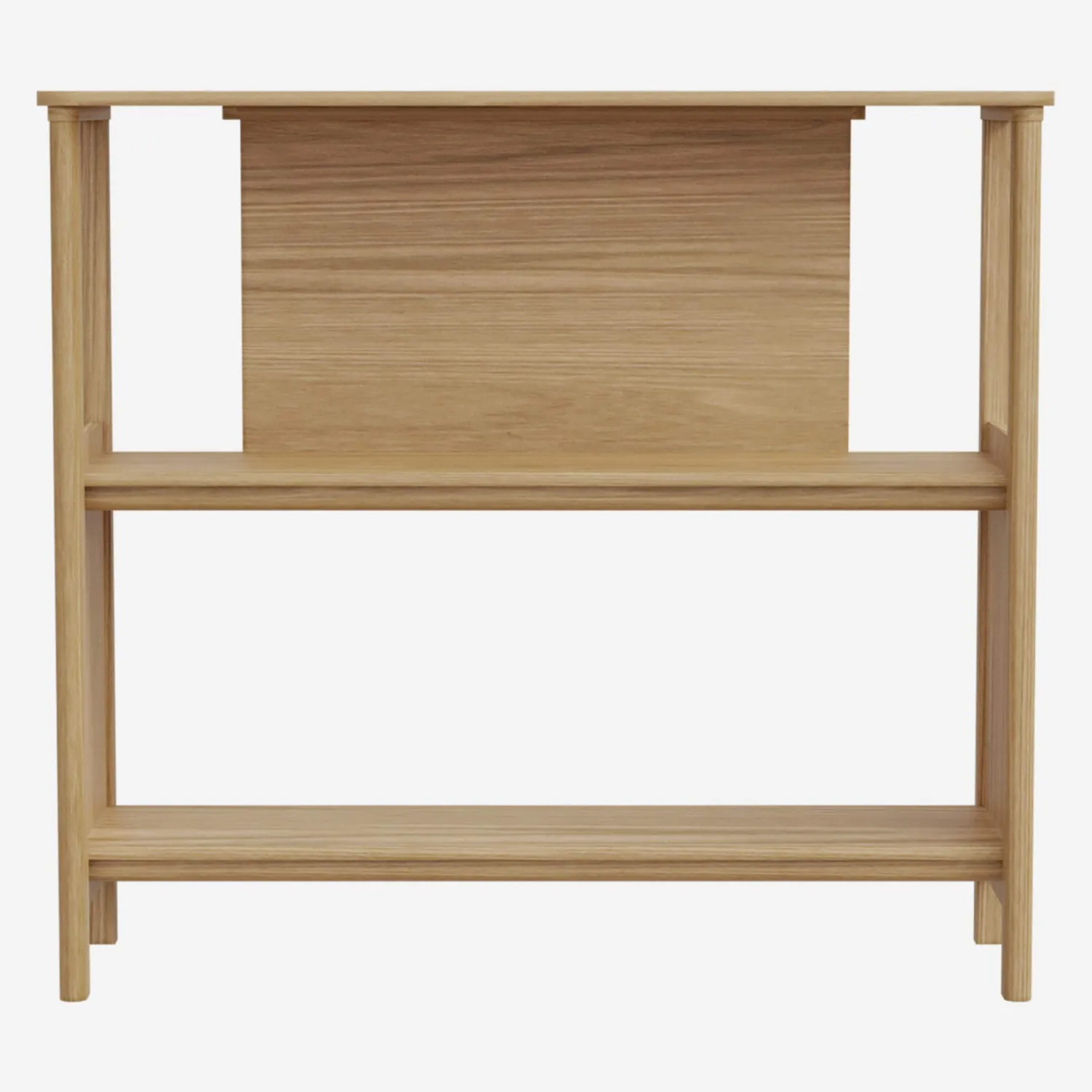 Etagère basse en chêne - 1