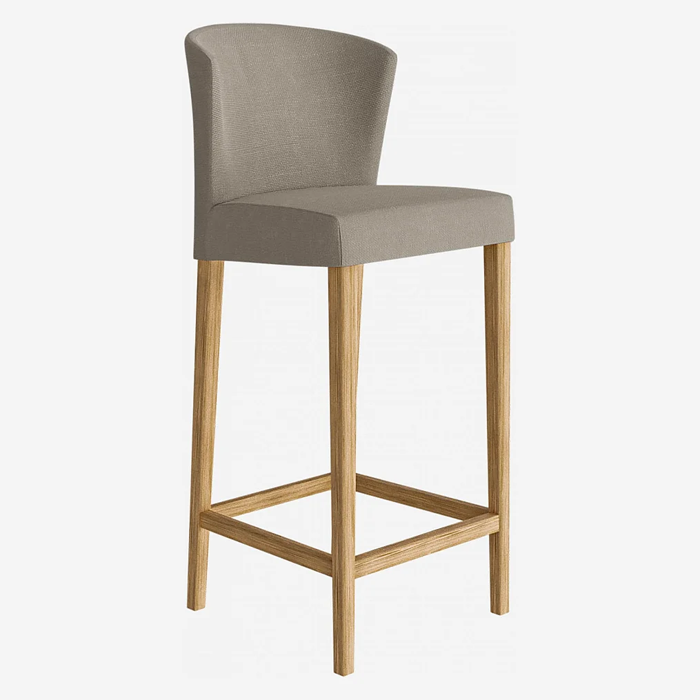 Sedia da bar - Grigio - 1