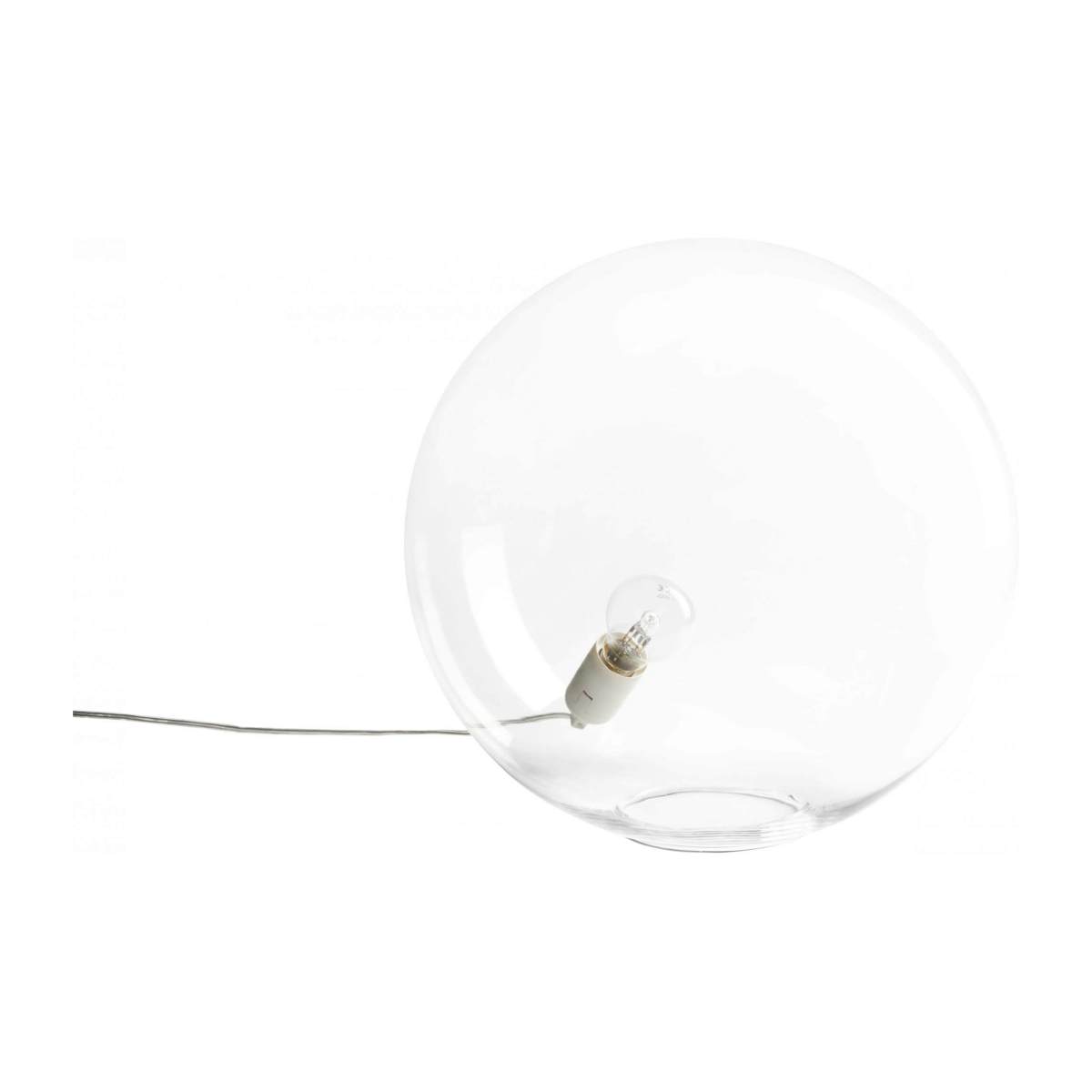 glass globe table light