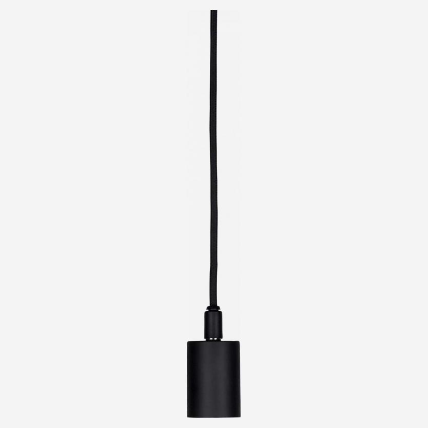 Cable pour suspension en plastique noir