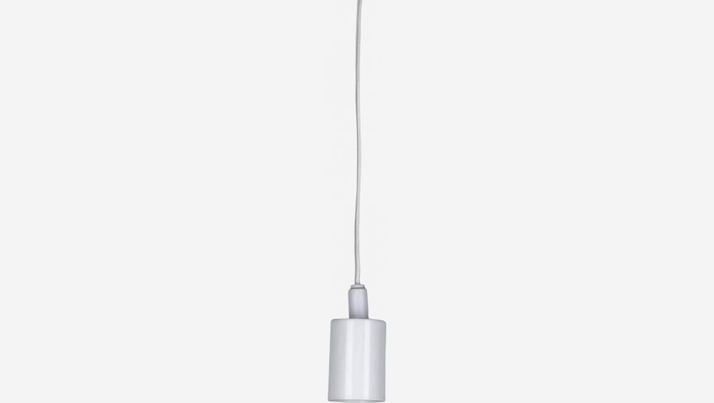 Cable pour suspension en plastique blanc