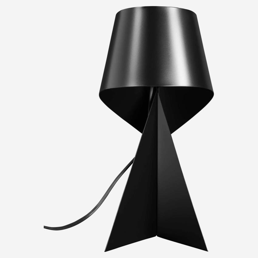 Metal table lamp - Black - 52 cm