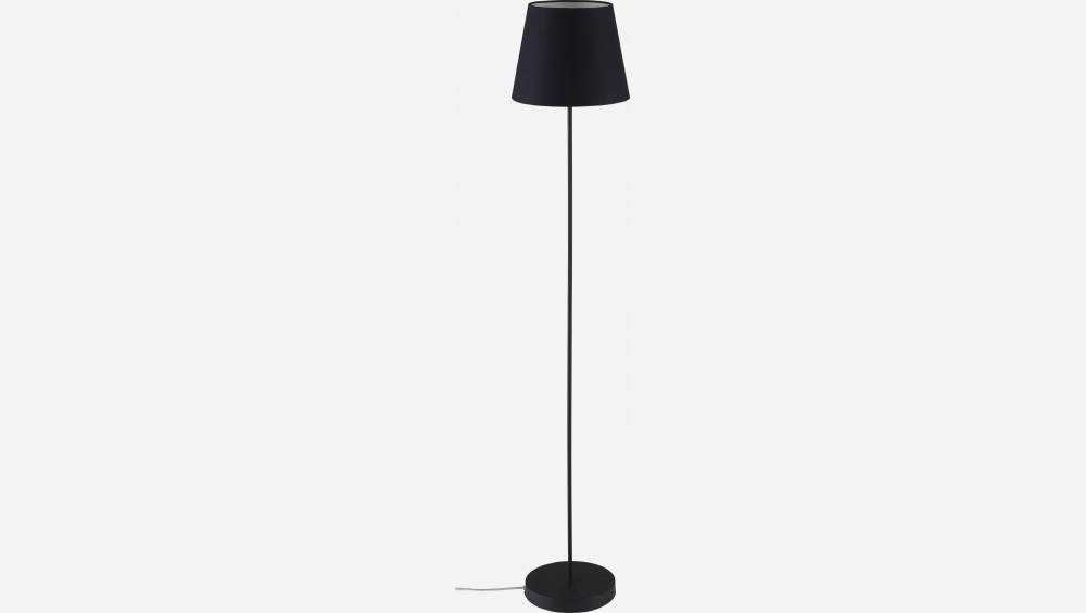 Elite - Metal floor lamp base - 130 cm - Black - Habitat