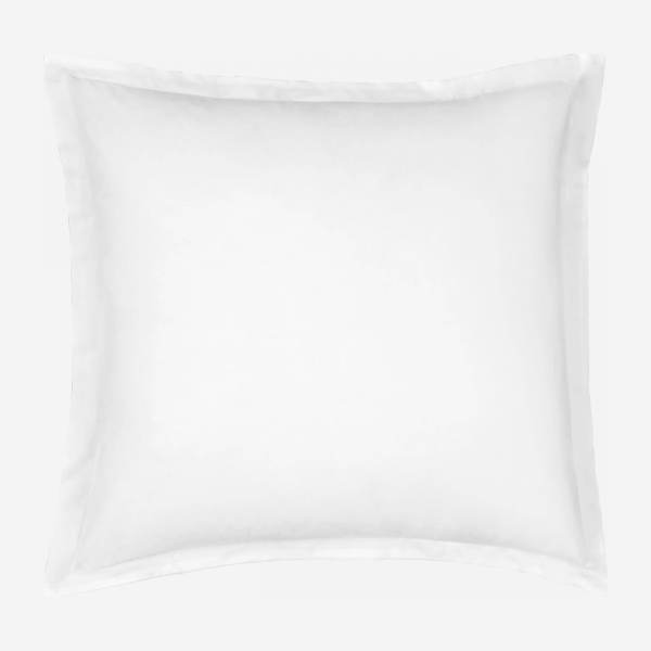 Cotton pillowcase - 65 x 65 cm - White