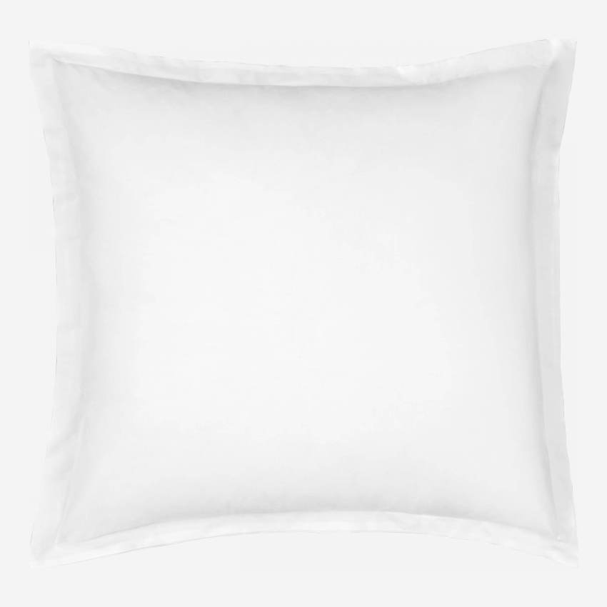 Cotton pillowcase - 65 x 65 cm - White