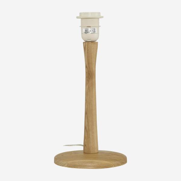 wooden lamp stand