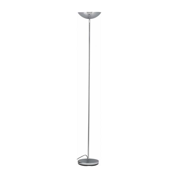 Duke Standard Lamp Silver Metal Habitat, Stainless Steel Floor Lamps Uk