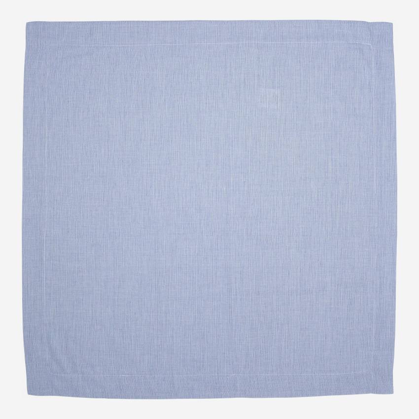 Cotton pillowcase - 65 x 65 cm - Blue