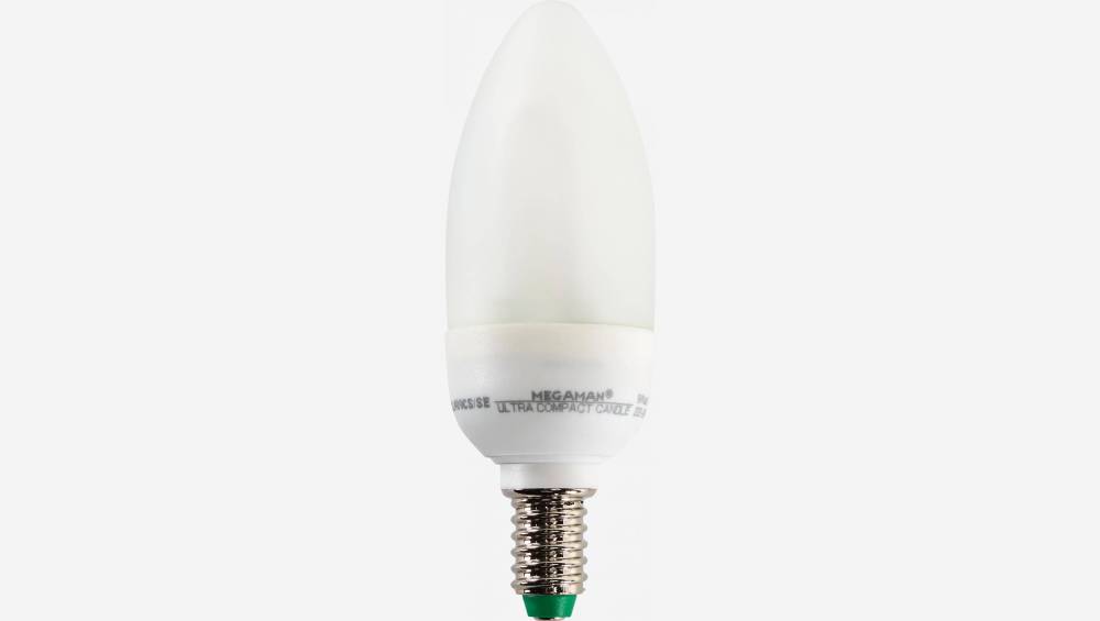 Ampoule fluocompacte E14 9W