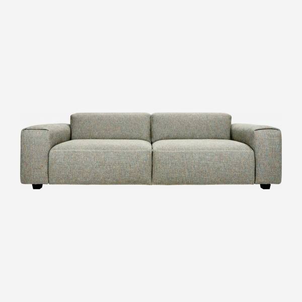 Bellagio fabric 4-seater sofa - Grey Green